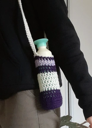 Crochet Waterbottle holder, merk: Handmade, staat: Nieuw zonder prijskaartje, € 6,00, € 7,00 inclusief Kopersbescherming