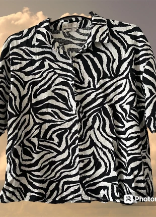 F&F women’s zebra print shirt, brand: F&F, condition: Very good, size: XL / UK 20-22, £3.00, £3.85 includes Buyer Protection