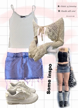 Bershka Denim Mini Skirt, marque: COQUETTE, état: Neuf sans étiquette, taille: M / 38 / 10, 4,00 €, 4,90 € Protection acheteurs incluse