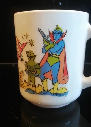 Vintage goldorak mok, merk: Goldorak, staat: Heel goed, € 10,00, € 11,20 inclusief Kopersbescherming