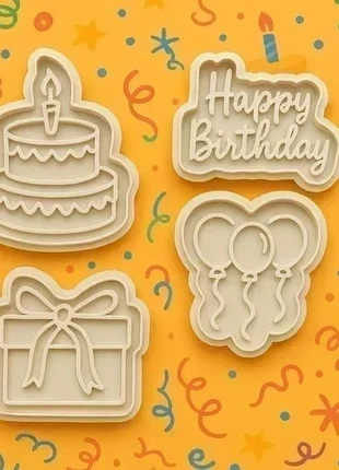 Birthday Cookie Cutter Set BNWT, condition: New with tags, £3.00, £3.85 includes Buyer Protection