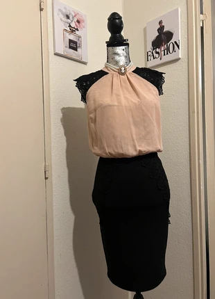 Robe chic dentelle style vintage, marke: Lipsy, zustand: Neu, größe: S / 36 / 8, 9,00 €, 10,15 € beinhaltet Vinted-Käuferschutz Pro