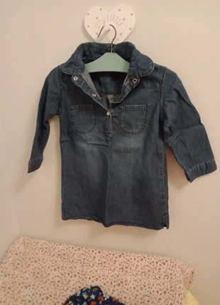 Lot Robe djeans plus chemise , marca: Zeeman, estado: Nuevo sin etiquetas, tamaño: 12-18 meses / 80 cm, 3,00 €, 3,85 € Protección al comprador incluida