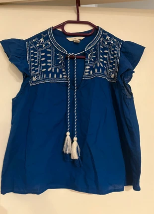 blouse bleue et blanche, brand: H&M, condizioni: Ottime, taglia: XS / IT 38 / EU 34, €2.00, €2.80 include la Protezione acquisti