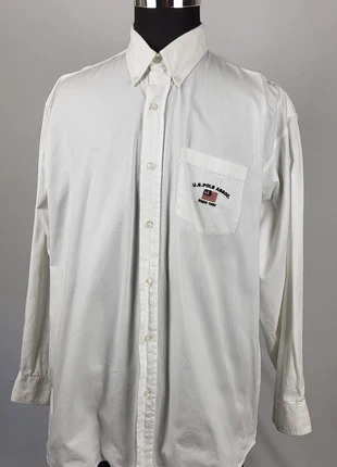 Chemise blanche U.S. Polo Assn. Homme - Taille XL, brand: U.S. Polo Assn., condizioni: Ottime, taglia: XL, €14.00, €15.40 include la Protezione acquisti Pro