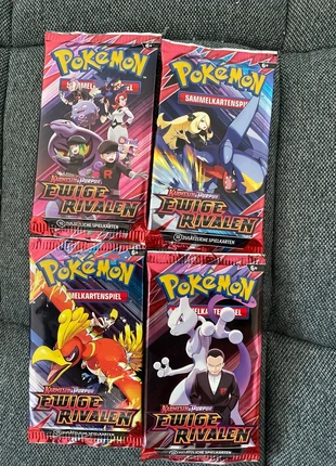 Pokemon Booster Packs Ewige Rivalen, marke: Pokémon, zustand: Neu, 10,00 €, 11,20 € inklusive Vinted-Käuferschutz