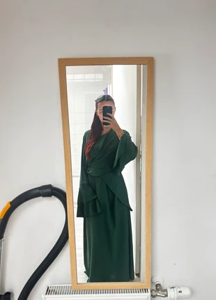 robe abaya verte sapin, estado: Muito bom, tamanho: Tamanho único, €9.99, €11.19 inclui Proteção do Comprador