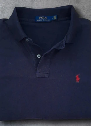 Polo Ralph Lauren Bleu Logo Rouge Taille L, marque: Ralph Lauren, état: Bon état, taille: L, 15,00 €, 16,45 € Protection acheteurs incluse