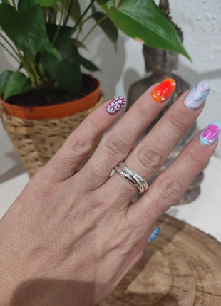 Anillo de plata con 3 Alianzas entrelazadas. Nuevo., marque: nya accesorios, état: Très bon état, taille: 14,9 mm, 10,00 €, 11,20 € Protection acheteurs incluse