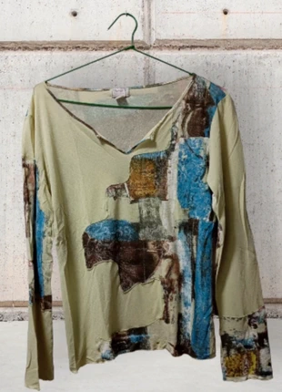 Camiseta manga larga, marca: TRANSIT PAR-SUCH, estado: Muito bom, tamanho: L / 40 / 12, €2.00, €2.80 inclui Proteção do Comprador