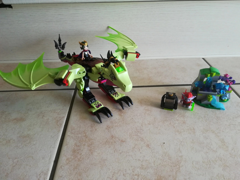 LEGO ELVES 41183 IL DRAGO MALVAGIO DEL RE GOBLIN