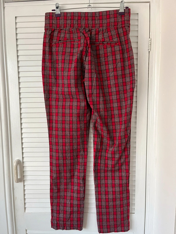 Hollister deals check trousers