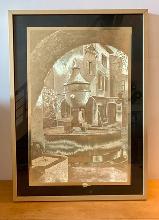 Cadre avec fontaine, marque: autre, état: Bon état, 12,00 €, 13,30 € Protection acheteurs incluse