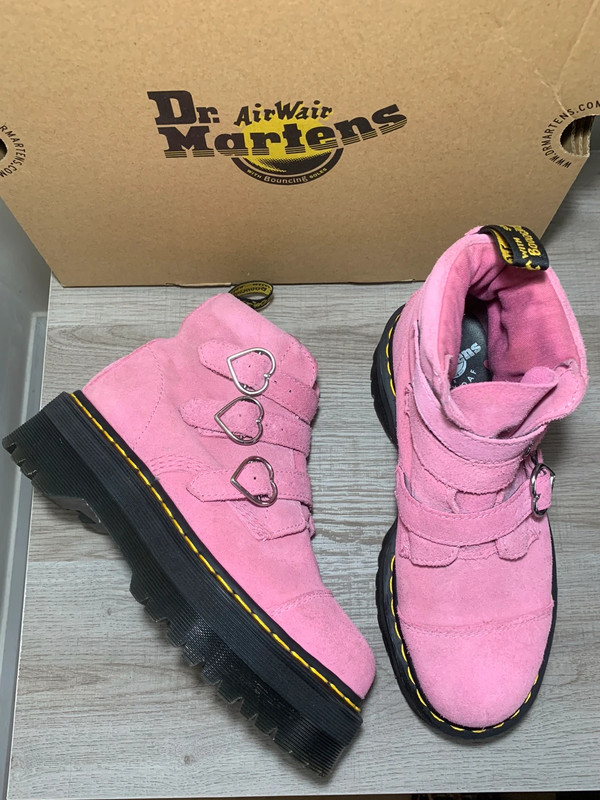 Pink lazy oaf sales doc martens