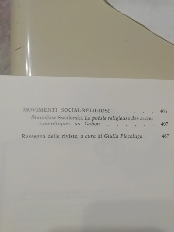 Religioni e civiltà vol. II - 1973/1976 5