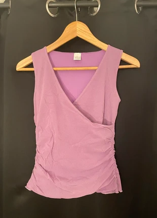 haut sans manches rose camaïeu pailletés, marque: Camaïeu, état: Très bon état, taille: S / 36 / 8, 4,00 €, 4,90 € Protection acheteurs incluse