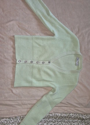 Cardigan court vert eau, brand: Zara, condition: Very good, size: XS / 34 / 6, €6.00, €7.00 includes Buyer Protection