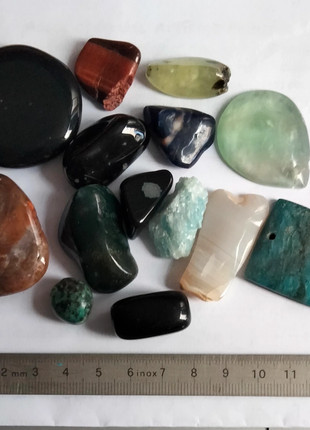 Lot de plusieurs pierres, estado: Novo sem etiquetas, €3.00, €3.85 inclui Proteção do Comprador