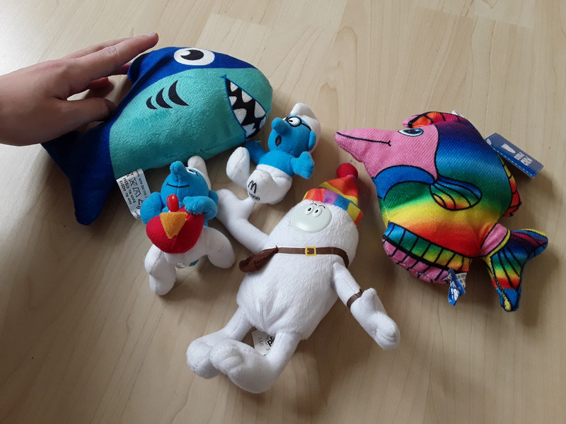 Mcdonalds soft toys on sale
