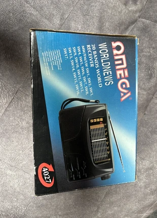 Nood radio. Omega world news world receiver, merk: Omega, staat: Nieuw zonder prijskaartje, € 25,00, € 26,95 inclusief Kopersbescherming
