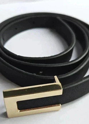 Ceinture fine cuir noire, estado: Novo com etiquetas, tamanho: 90 cm, €9.60, €10.78 inclui Proteção do Comprador Pro