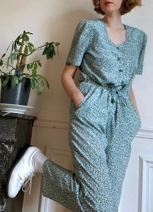 Combinaison à fleurs 90s / original vintage Jumpsuit, brand: Vintage Dressing, condition: Very good, size: Other, €19.00, €20.65 includes Buyer Protection