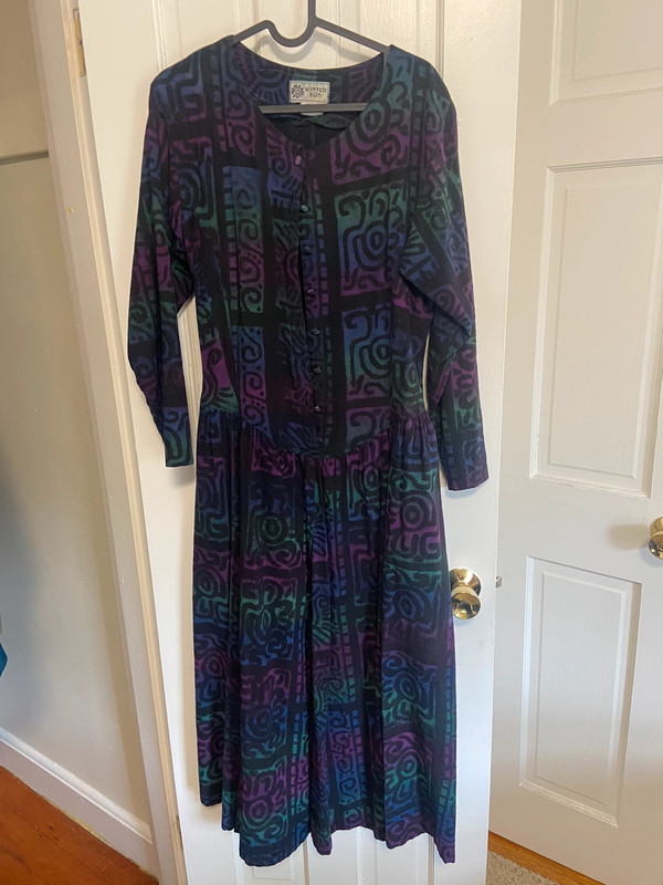 Vintage dress with pockets