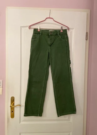 Jean Carpenter à poches vert, merk: Don't Call Me Jennyfer, staat: Heel goed, maat: XXXS / 30 / 2, € 7,00, € 8,05 inclusief Kopersbescherming