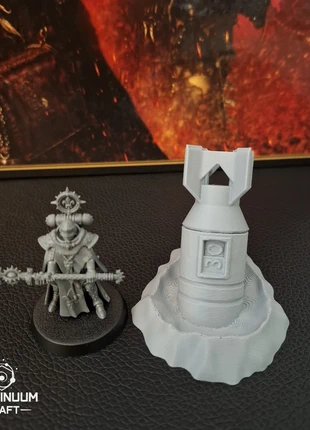 Compteur bombe réglable de 0 à 9 gris base medium, pour divers jeux de plateaux et wargames, brand: Vortinuum Craft, condition: New without tags, €2.50, €3.33 includes Buyer Protection Pro