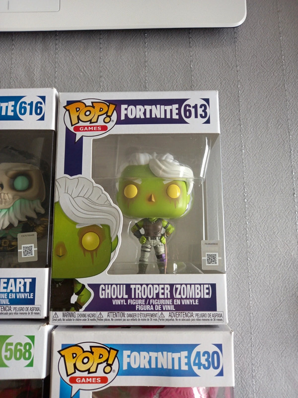 Lot de 6 figurines POP fortnite