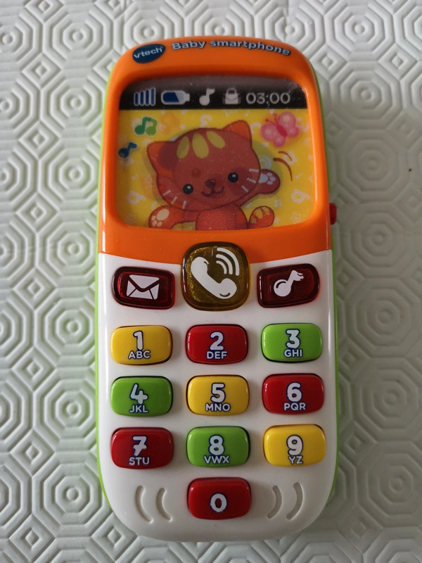 VTech - Baby Smartphone Bilingue Mixte, Téléphone Bébé, Jouet d'Éveil -  Version FR