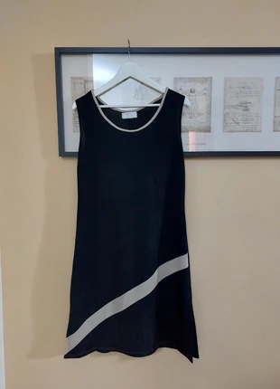 Vestito estivo nero, taglia XL, marca: Boutique Italiana, estado: Muito bom, tamanho: M / 38 / 10, €15.00, €16.45 inclui Proteção do Comprador