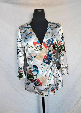 Chemisier style kimono 🌷 Dame Rouge Paris, taille 36, marque: Dame rouge, état: Très bon état, taille: S / 36 / 8, 9,00 €, 10,15 € Protection acheteurs (Pro) incluse