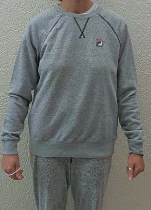 Sweats fila gris taille s homme femme unisexe, merk: FILA, staat: Goed, maat: S / 36 / 8, € 10,00, € 11,20 inclusief Kopersbescherming