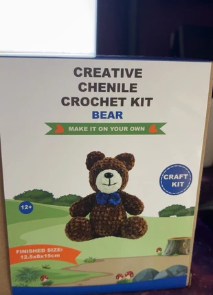 Crochet Kit Bear, brand: Creative, condition: New without tags, size: One size, €5.00, €5.95 includes Buyer Protection