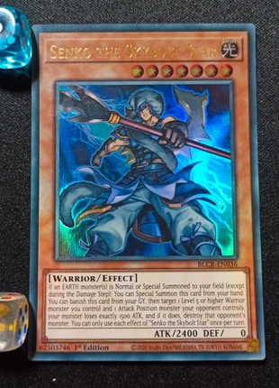 Senko the Skybolt Star - Cartes Ultra rare Blcr-en036 english, brand: Yu-Gi-Oh!, condition: Very good, €1.00, €1.75 includes Buyer Protection