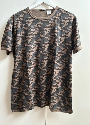 T.Shirt Homme Militaire, marca: La Redoute, estado: Muito bom, tamanho: L, €3.00, €3.85 inclui Proteção do Comprador