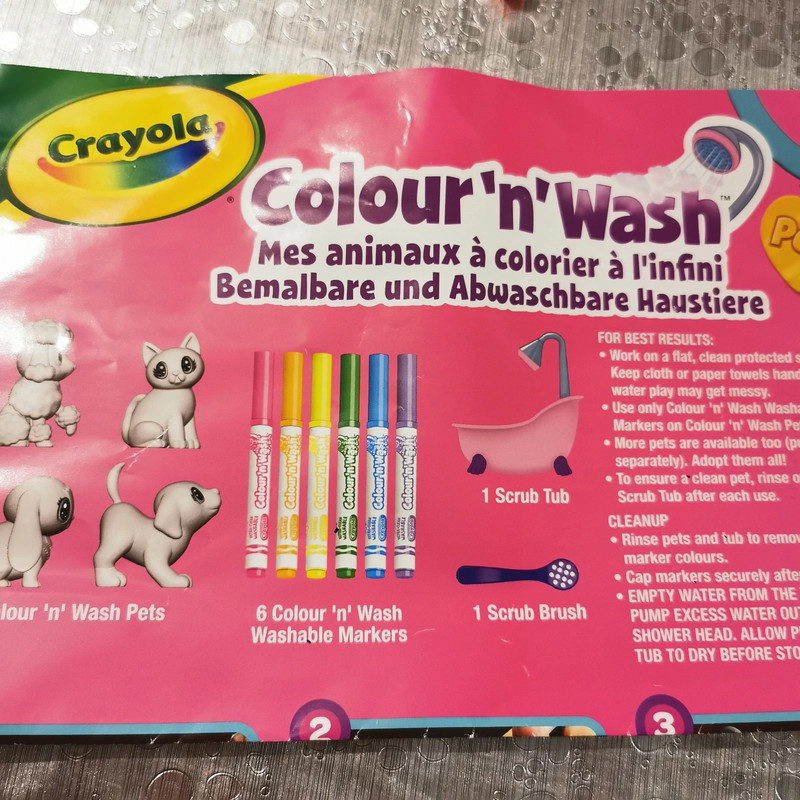 Crayola Washimals Mes animaux à colorier