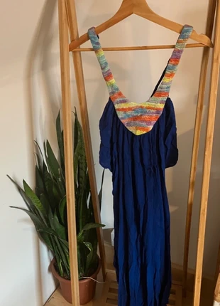 Mara Hoffman Blue Multi Beautiful Embroidered 100% Rayon Eco Ethical XS 6 8 10, brand: Mara Hoffman, condition: Very good, size: S / 8, £28.00, £30.10 includes Buyer Protection