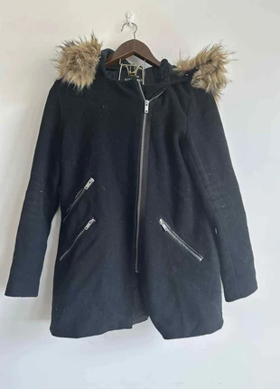 Manteau noir femme capuche - Jennyfer - taille M, marke: Jennyfer, zustand: Sehr gut, größe: M / 38 / 10, 4,00 €, 4,90 € inklusive Vinted-Käuferschutz