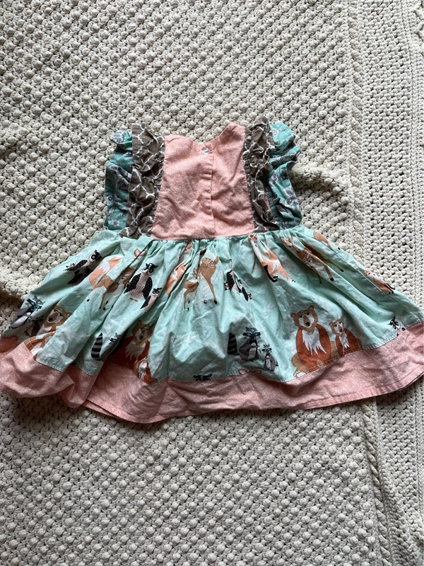 Handmade Forest Friends Dress 4