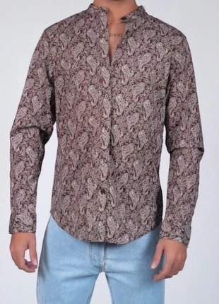 Camicia a maniche lunghe, 206, fantasia cacao, tg L. Nuovo con cartellino., brand: Camicia cacao L, condizioni: Nuovo con cartellino, taglia: L, €9.98, €11.18 include la Protezione acquisti