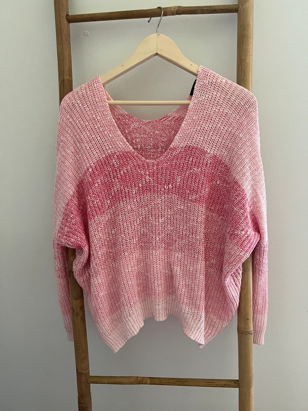 Pink sweater 1