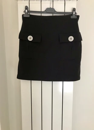 Mini gonna a fascia, marca: Zuiki, estado: Novo sem etiquetas, tamanho: M / 38 / 10, €5.00, €5.95 inclui Proteção do Comprador