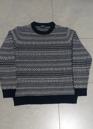 Nordic Pattern Wool Blend Sweater - Size L, marque: Vintage Dressing, état: Très bon état, taille: L, 18,90 €, 20,55 € Protection acheteurs incluse