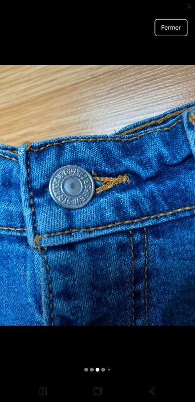 Short en jean Levi Strauss 519 - photo numéro 8