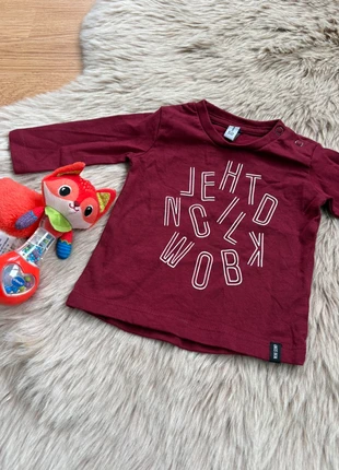 Shirt met lange mouwen, marca: Wibra, estado: Muito bom, tamanho: Até 1 mês / 50 cm, €1.00, €1.75 inclui Proteção do Comprador