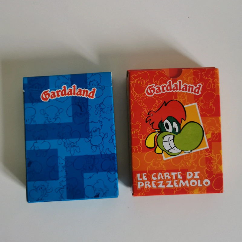 Carte francesi da collezione Gardaland Prezzemolo