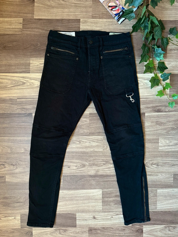 Calça Skinny Jeans Personalizada Y2k