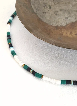 Collier surfeur perles heishi , marca: Maison Mille, estado: Nuevo sin etiquetas, 25,00 €, 26,95 € Protección al comprador incluida